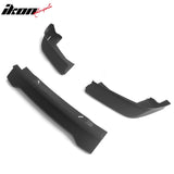 2001-2005 Lexus IS300 Sedan & Wagon GR Style Front Bumper Lip Spoiler Matte Black PP 3PCS