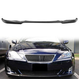 2006-2008 Lexus IS250 IS50 DS Unpainted Black Front Bumper Lip PU