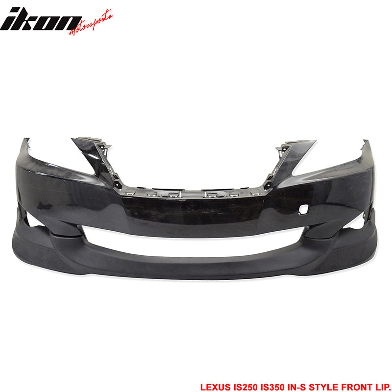 2009-2010 Lexus IS250 IS350 Sedan IN-S Front Bumper Lip Spoiler PU