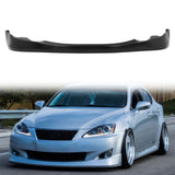 2009-2010 Lexus IS250 IS350 Sedan V Style Front Bumper Lip Spoiler PU