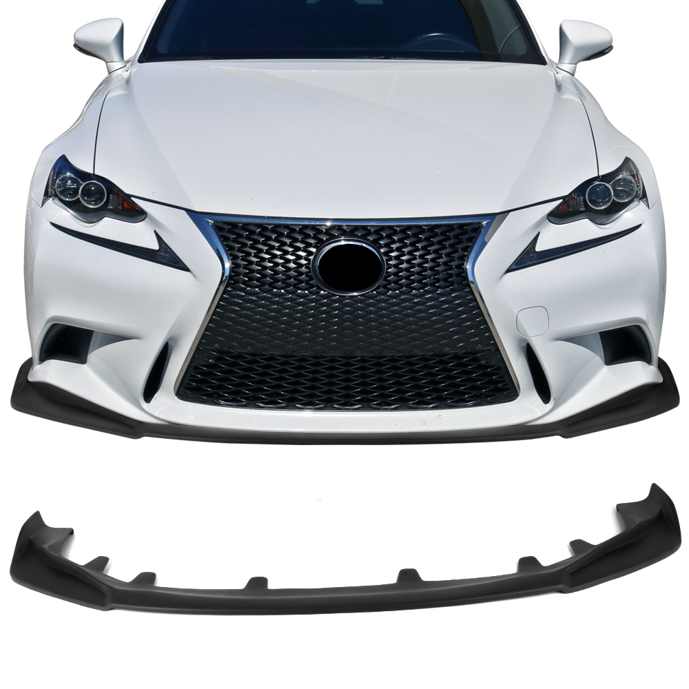 2014-2016 Lexus IS250 IS300 IS350 F Sport IKON Style Front Lip Spoiler