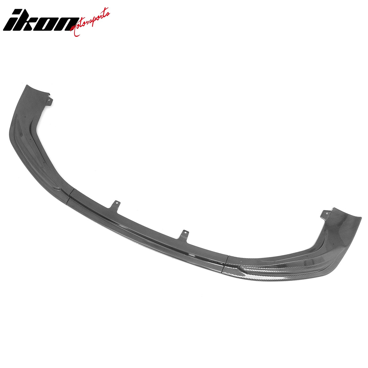 2014-2016 Lexus IS F Sport 4Dr IKON 3 Style Front Bumper Lip Carbon Fiber Print PP