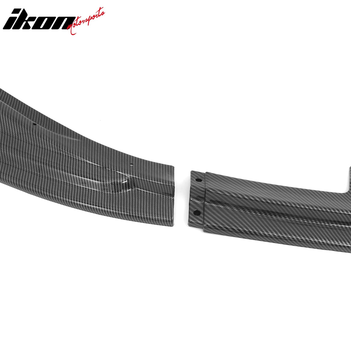 2014-2016 Lexus IS F Sport 4Dr IKON 3 Style Front Bumper Lip Carbon Fiber Print PP