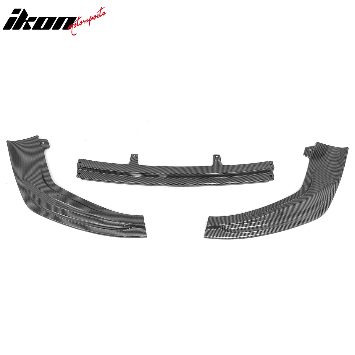 2014-2016 Lexus IS F Sport 4Dr IKON 3 Style Front Bumper Lip Carbon Fiber Print PP
