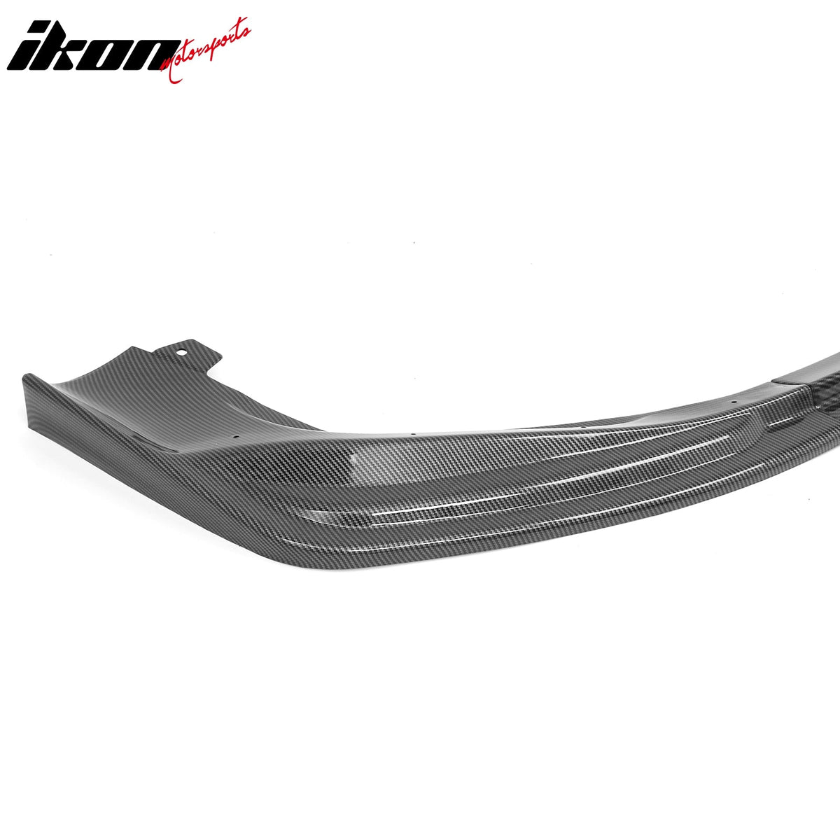 2014-2016 Lexus IS F Sport 4Dr IKON 3 Style Front Bumper Lip Carbon Fiber Print PP