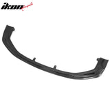 2014-2016 Lexus IS F Sport 4Dr IKON 3 Style 3PCS Front Bumper Lip Gloss Black PP