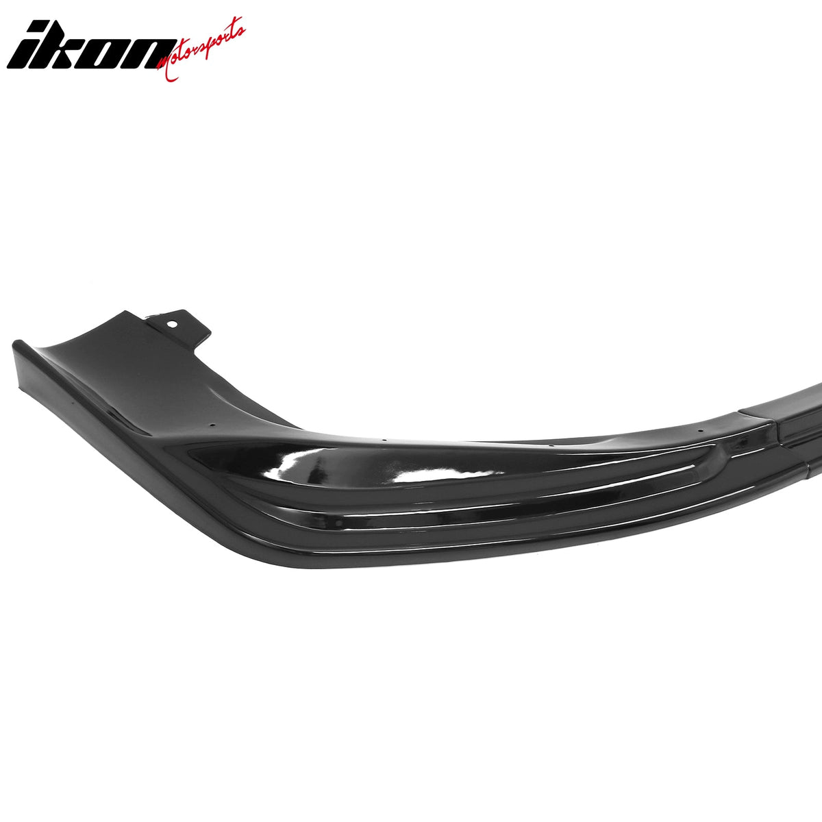 2014-2016 Lexus IS F Sport 4Dr IKON 3 Style 3PCS Front Bumper Lip Gloss Black PP