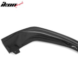 2014-2016 Lexus IS F Sport 4Dr IKON 3 Style 3PCS Front Bumper Lip Gloss Black PP