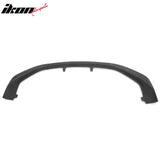 2014-2016 Lexus IS F Sport 4Dr IKON 3 Style 3PCS Front Bumper Lip Matte Black PP