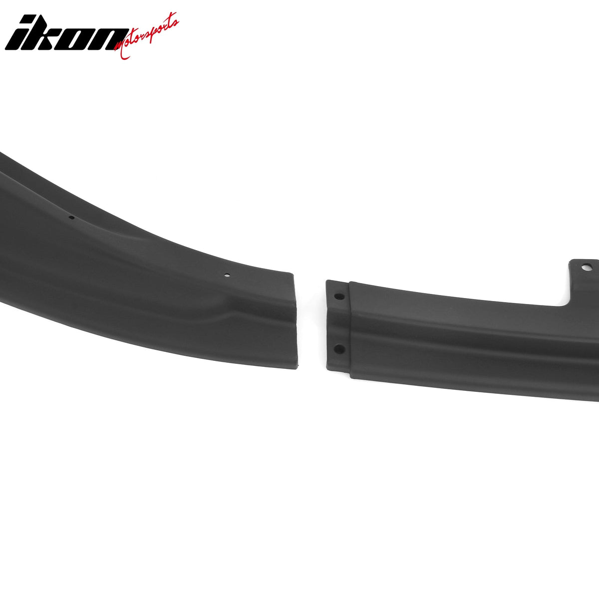 2014-2016 Lexus IS F Sport 4Dr IKON 3 Style 3PCS Front Bumper Lip Matte Black PP