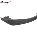 2014-2016 Lexus IS F Sport 4Dr IKON 3 Style 3PCS Front Bumper Lip Matte Black PP