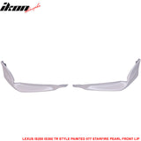 2014-2016 Lexus IS Model TR-D Style Front Bumper Lip Splitters 2PC