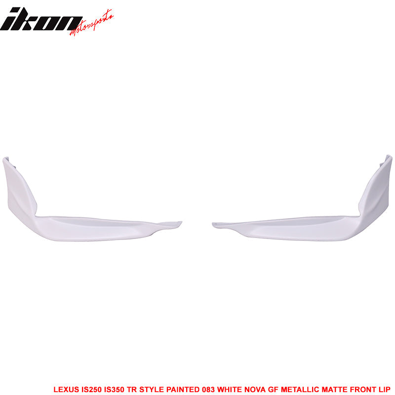 2014-2016 Lexus IS Model TR-D Style Front Bumper Lip Splitters 2PC