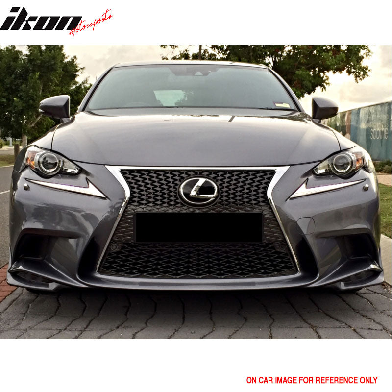 2014-2016 Lexus IS Model TR-D Style Front Bumper Lip Splitters 2PC