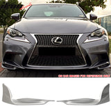 2014-2016 Lexus IS Model TR-D Style Front Bumper Lip Splitters 2PC