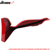 2014-2016 Lexus IS Model TR-D Style Front Bumper Lip Splitters 2PC