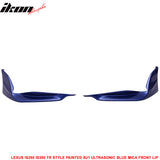 2014-2016 Lexus IS Model TR-D Style Front Bumper Lip Splitters 2PC