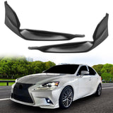 2014-2016 Lexus IS Model TR-D Style Front Bumper Lip Splitters 2PC