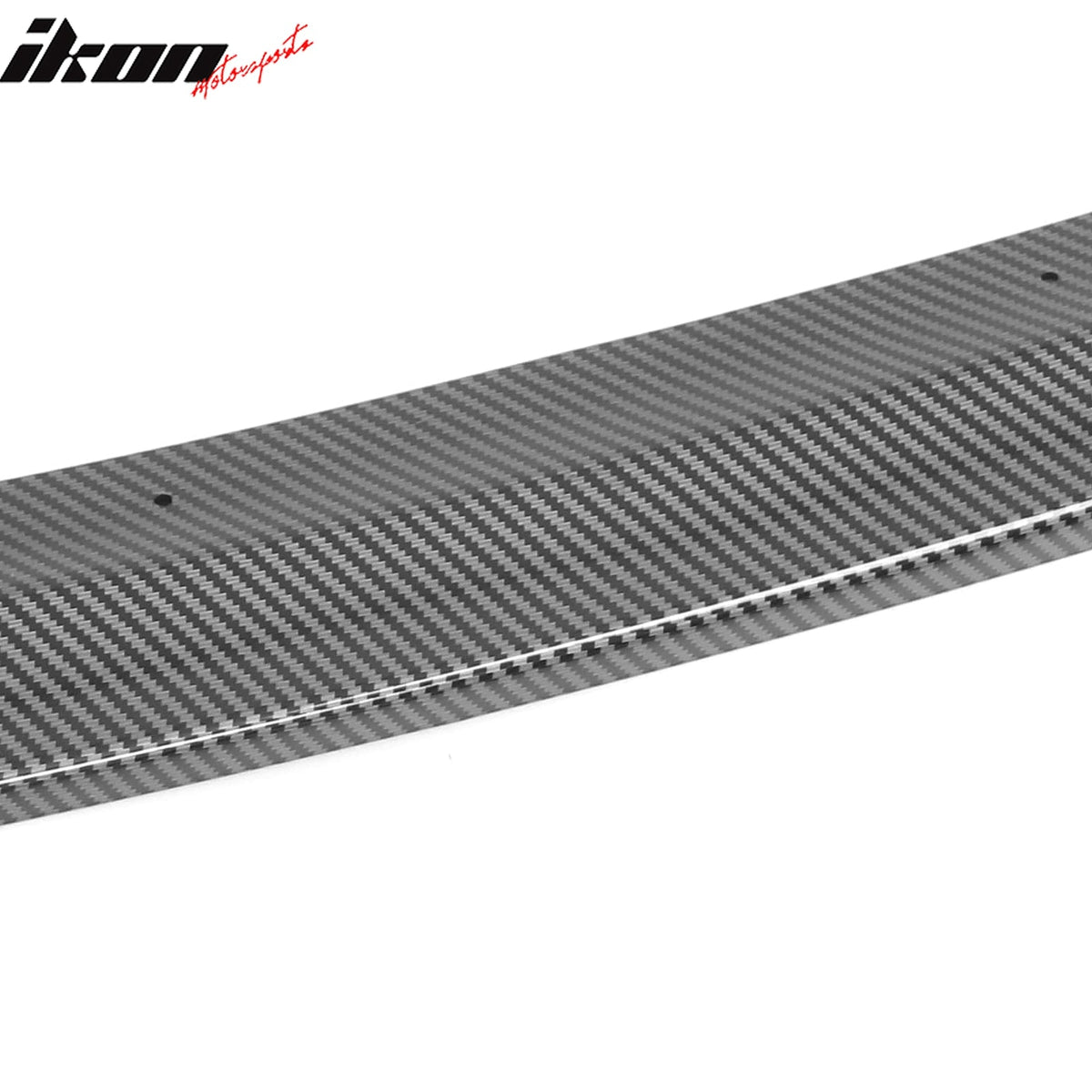 2017-2020 Lexus IS200t IS300 IS350 IKON Style Front Bumper Lip Lower Spoiler 3PCS Carbon Fiber Print PP