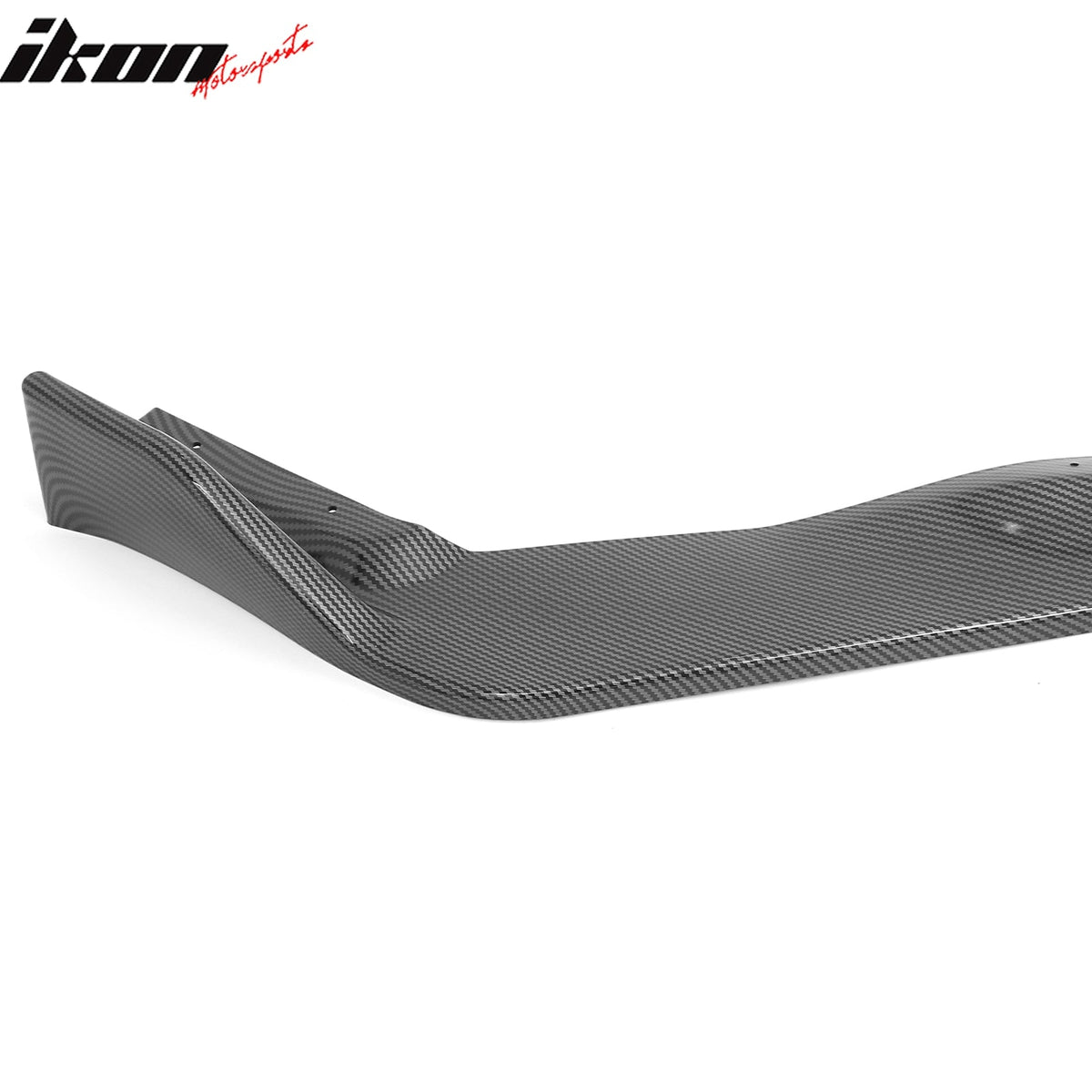 2017-2020 Lexus IS200t IS300 IS350 IKON Style Front Bumper Lip Lower Spoiler 3PCS Carbon Fiber Print PP