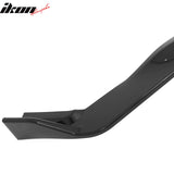 2017-2020 Lexus IS200t IS300 IS350 IKON Style Front Bumper Lip Lower Spoiler 3PCS Gloss Black PP