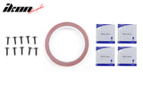 2021-2023 Lexus IS350 F Sport Front Lip Spoiler Black ABS