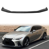 2021-2023 Lexus IS350 F Sport Front Lip Spoiler Black ABS