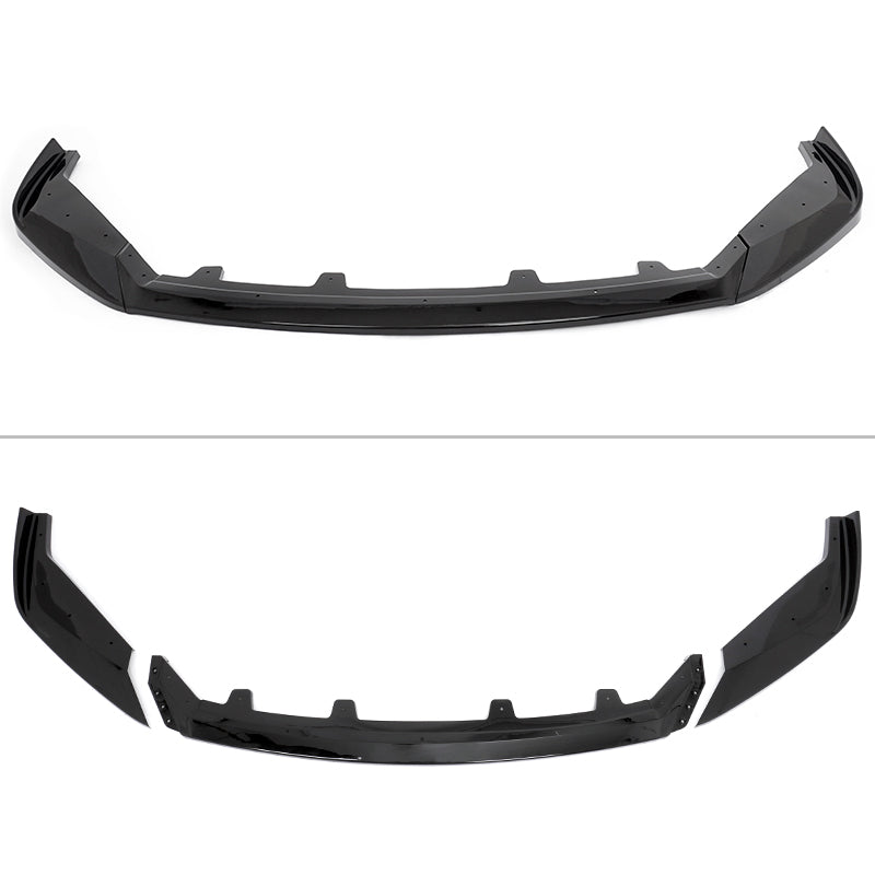 2022-2025 Lexus IS500 F Sport Ikon Style Front Lip Gloss Black PP 3PCS