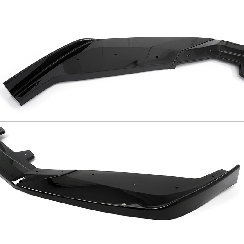2022-2025 Lexus IS500 F Sport Ikon Style Front Lip Gloss Black PP 3PCS
