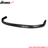 1998-2000 Lexus lS400 VIP Style Unpainted Black Front Bumper Lip PU
