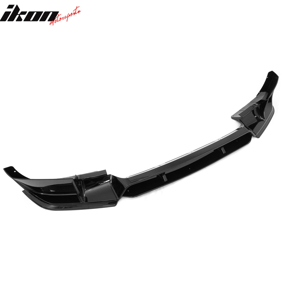 2020-2026 Land Rover Defender 90/110/130 Front Bumper Lip IKON V1 Style Gloss Black ABS Plastic Air Dam Chin Spoiler Protector Splitter 4PC