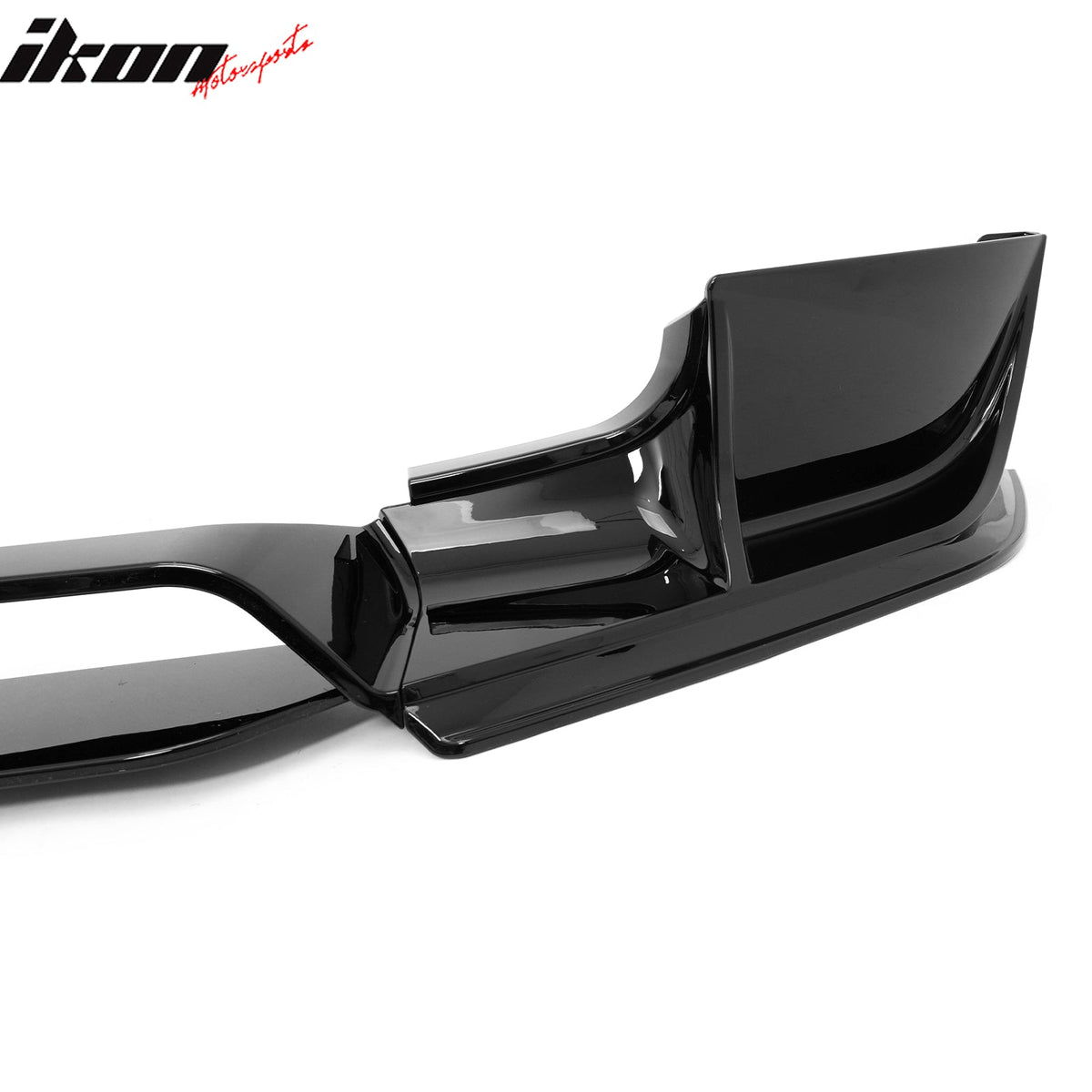 2020-2026 Land Rover Defender 90/110/130 Front Bumper Lip IKON V1 Style Gloss Black ABS Plastic Air Dam Chin Spoiler Protector Splitter 4PC
