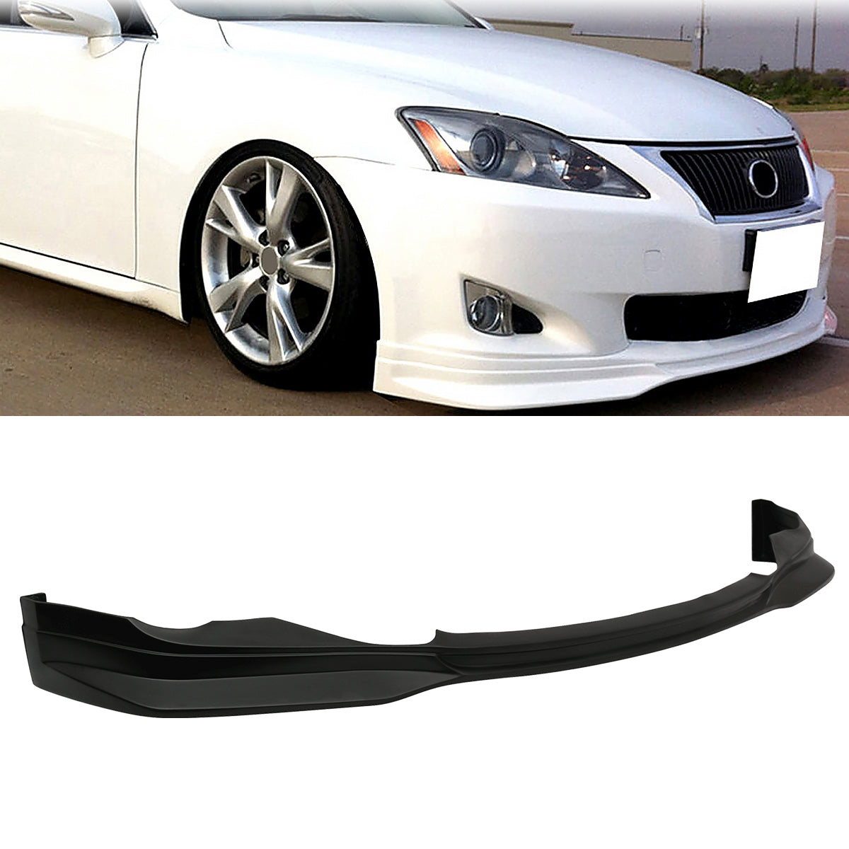 2006-2008 Lexus IS250 IS350 MDA Style Front Lip Bumper Guard Splitter