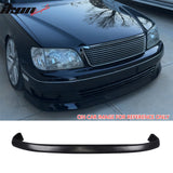 1998-2000 Lexus lS400 VIP Style Unpainted Black Front Bumper Lip PU