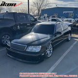 1998-2000 Lexus lS400 VIP Style Unpainted Black Front Bumper Lip PU