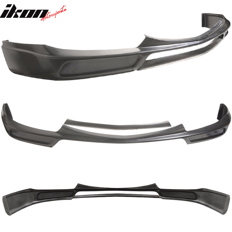 2009-2011 Mazda 3 K Style Unpainted Black Front Bumper Lip Spoiler Pu