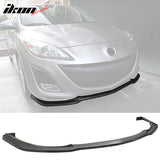 2010-2011 Mazda 3 JDM Style Unpainted Front Bumper Lip Chin Spoiler PU