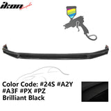 2017-2018 Mazda 3 4Dr 5Dr MK Style Front Bumper Lip Spoiler ABS