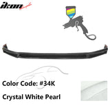 2017-2018 Mazda 3 4Dr 5Dr MK Style Front Bumper Lip Spoiler ABS