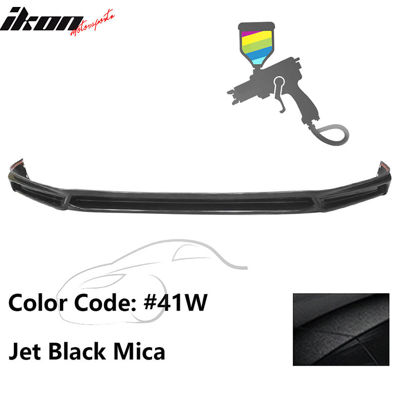 2017-2018 Mazda 3 4Dr 5Dr MK Style Front Bumper Lip Spoiler ABS