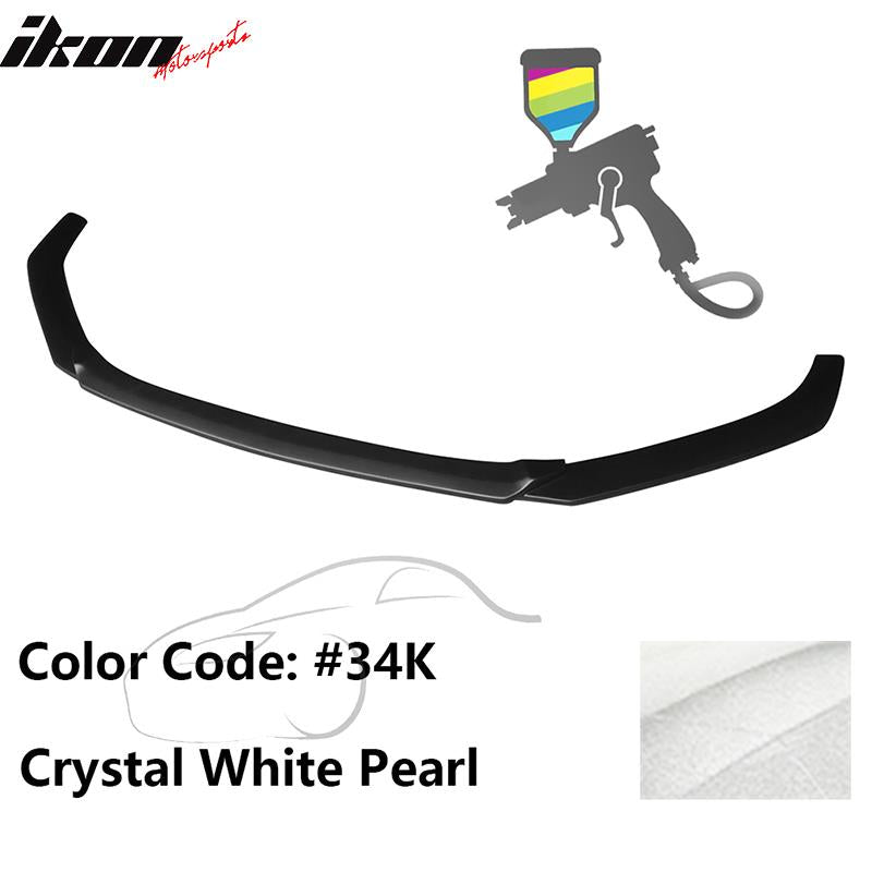 2014-2017 Mazda 3 V1 Style Painted Front Bumper Lip Spoiler PP