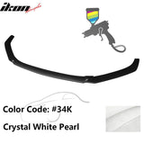 2014-2017 Mazda 3 V1 Style Painted Front Bumper Lip Spoiler PP
