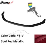 2014-2017 Mazda 3 V1 Style Painted Front Bumper Lip Spoiler PP