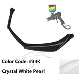 2014-2017 Mazda 3 V2 Style Front Bumper Lip PP