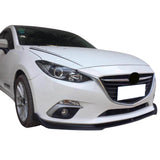 2014-2017 Mazda 3 V2 Style Front Bumper Lip PP
