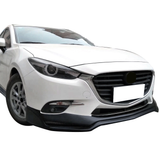2017 Mazda 3 V3 Style Painted Front Bumper Lip Spoiler Splitter PP