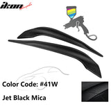 2016-2017 Mazda 6 Painted Front Bumper Side Splitter Lip Pair ABS