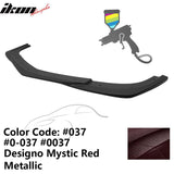 2012-2014 Benz W204 C63 AMG GH Style Painted Front Bumper Lip ABS