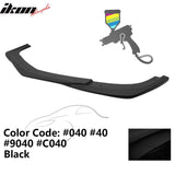 2012-2014 Benz W204 C63 AMG GH Style Painted Front Bumper Lip ABS