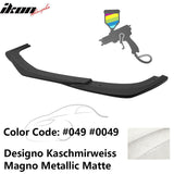 2012-2014 Benz W204 C63 AMG GH Style Painted Front Bumper Lip ABS